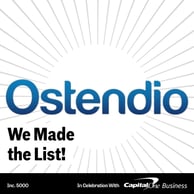 Ostendio is ranked on the Inc. 5000 list of America's Fastest Growing Companies