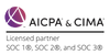 Ostendio AICPA  Licensed partner SOC 1®, SOC 2®, and SOC 3®