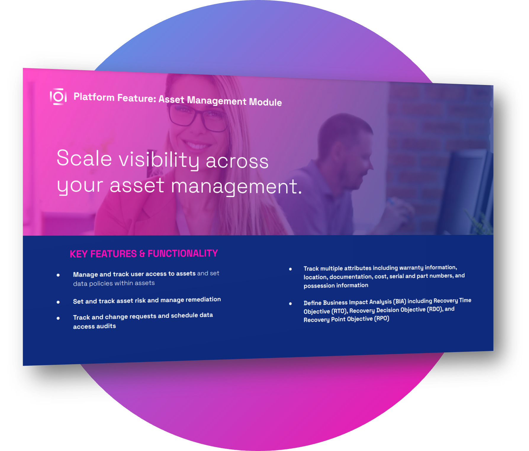 Scale visibility across your asset management