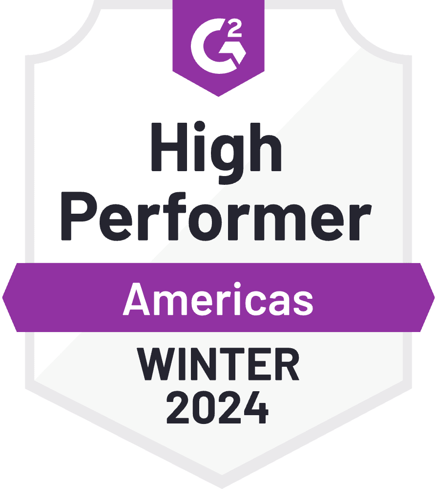 G2 Winter 2024 High Performers Americas