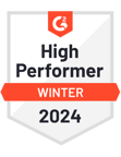 G2 High Performer Winter 2024