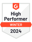 G2 High Performer Winter 2024