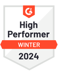G2 High Performer Winter 2024