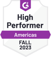Fall 2023 Americas G2 High Performer