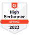 GRCPlatforms_HighPerformer_HighPerformer | G2 badge | Ostendio