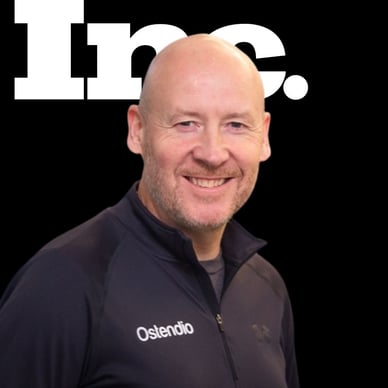 Grant Elliott, Ostendio CEO, Ostendio listed as one of Inc. magazine's 5000 America's Fastest Growing Companies2022