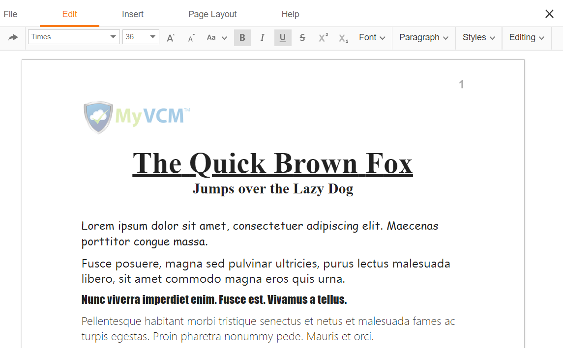 MyVCM Document Editing (1)