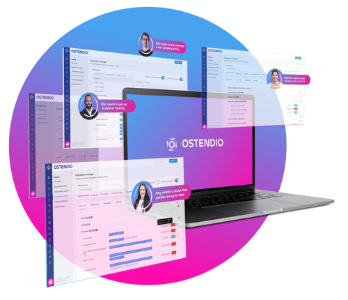Ostendio Platform Screens