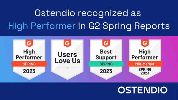 Ostendio recognized as High Performer in G2 Spring Report for Audit Management and GRC Platforms