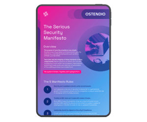 Security Manifesto on tablet