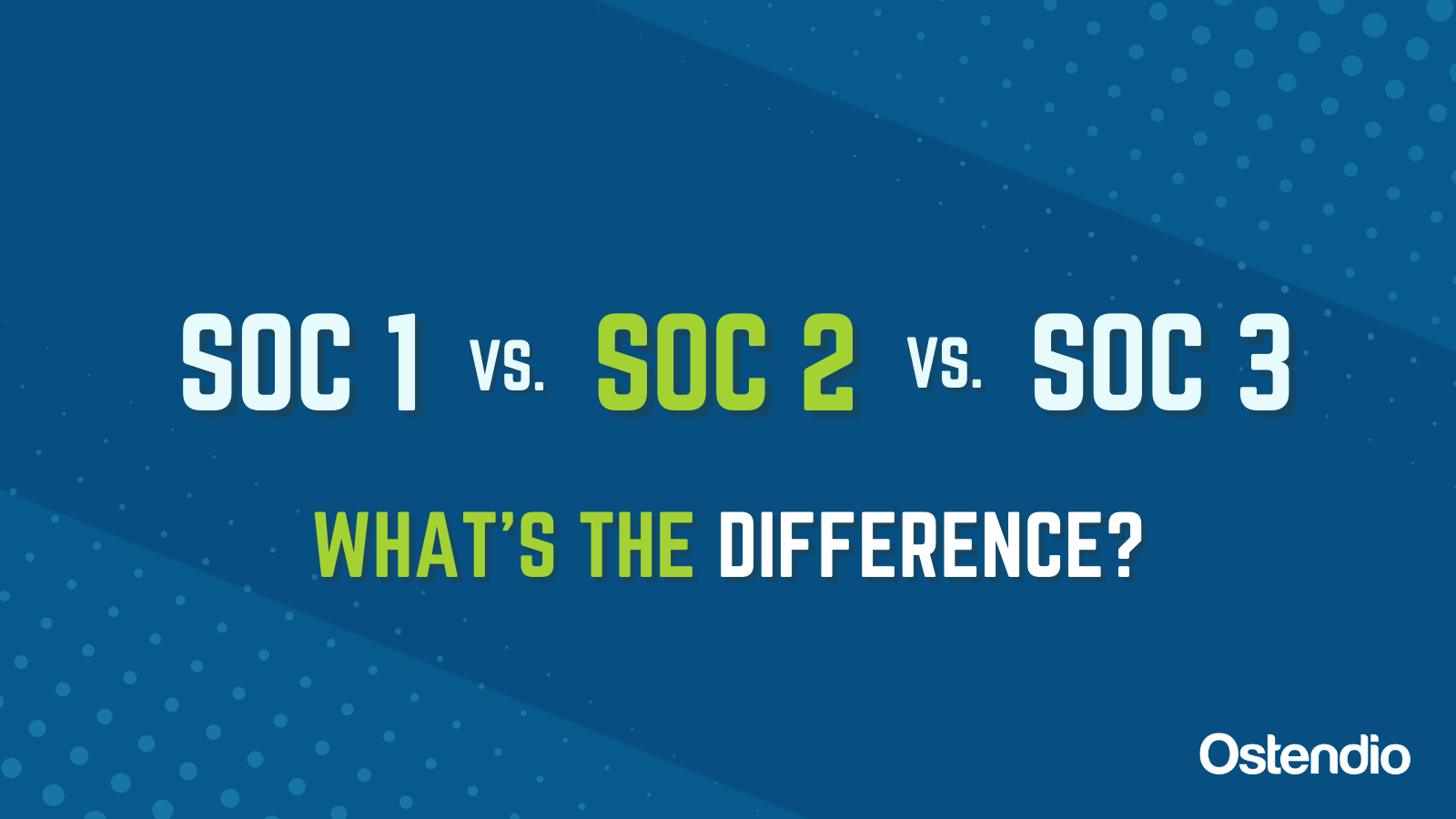 The Difference Between SOC 1, SOC 2 and SOC 3