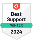 G2 best support Winter 2024