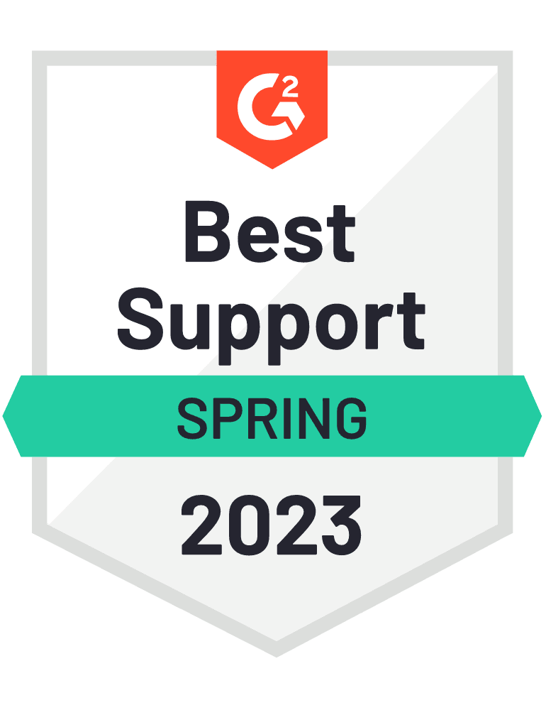 Ostendio awarded G2 spring 2023 Best Support badge