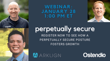 Webinar Perpetually Secure Jan 28 2021 featuring Arklign CTO Ray Alde