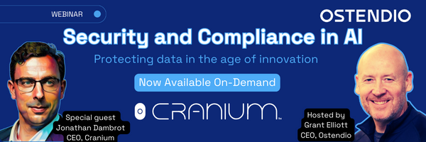 webinar on demand featuring Cranium CEO - Security and Compliance in AI