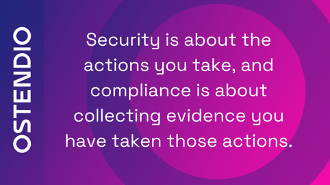 security is about the actions you take