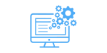 Tech platform growth icon